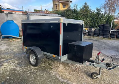 carrello ellebi con rampa di carico