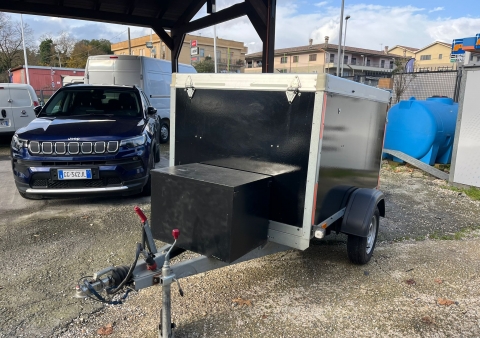 carrello ellebi con rampa di carico